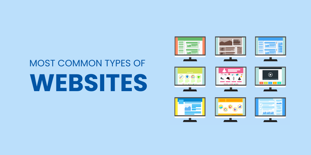 Most Common Types of Websites